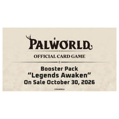 [PRECOMMANDE] Palworld - display de 12 Boosters - Legends Awaken Wave2 [EN]