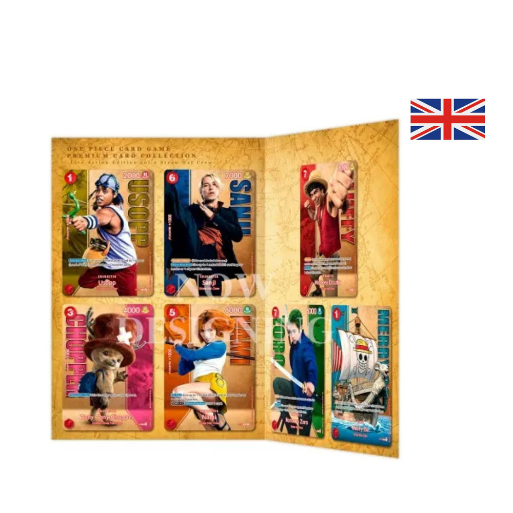 [PRECOMMANDE] One Piece CG - Premium Card Collection - Live Action Edition Vol.2 Équipage de Chapeau de Paille [EN]