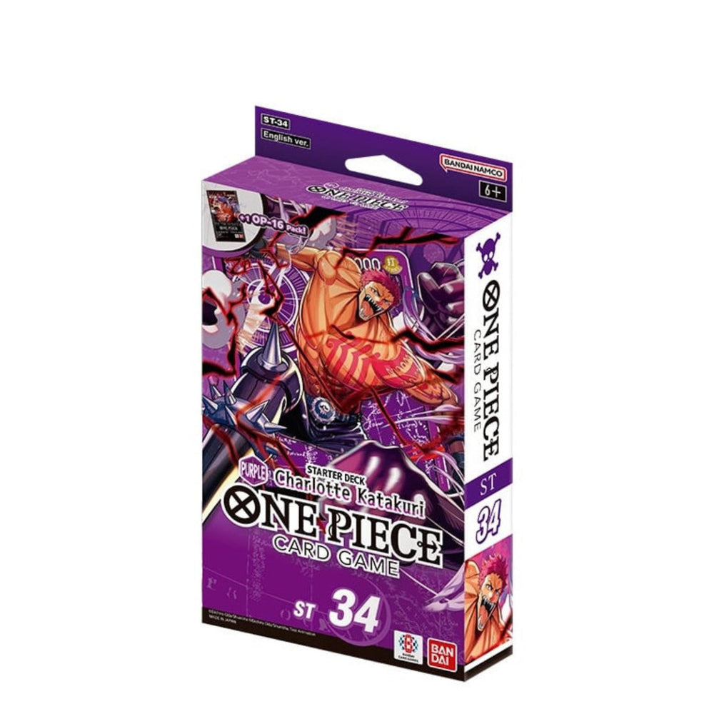 One Piece CG - Starter Deck - [ST-34] PURPLE Charlotte Katakuri [FR]