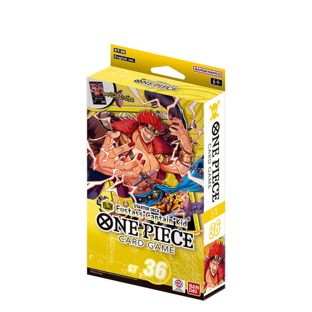 One Piece CG - Starter Deck - [ST-36] YELLOW Eustass [FR]