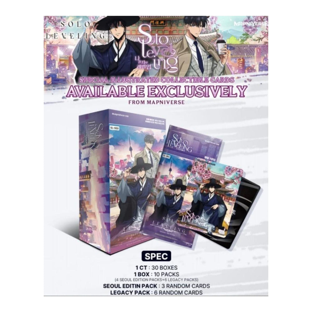 [PRECOMMANDE] Mapniverse - Boîte de 10 Boosters - SL-SEO Solo Leveling Seoul Edition [KR]