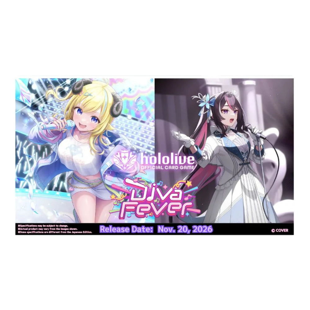 [PRECOMMANDE] hololive Official Card Game - Boîte de 12 Boosters - hOCG hBP07e Diva Fever [EN]