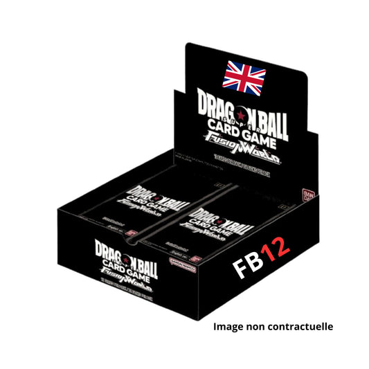 [PRECOMMANDE] Dragon Ball Super CG Fusion World - Boîte de 24 Boosters - FB12 [EN]-MASTERSET