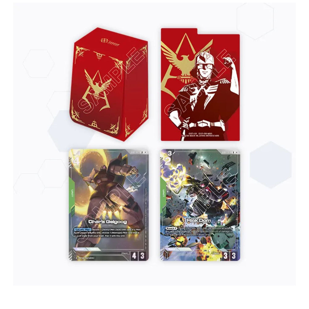 [PRECOMMANDE] Gundam CG - Offical Card Case Set 02 [EN]