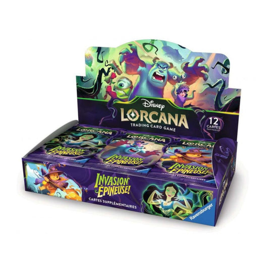 Disney Lorcana - Boîte de 24 Boosters - Chapitre 13 : Invasion Épineuse !-MASTERSET