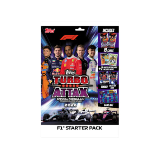 TOPPS - F1 Turbo Attax 26/27- Starter Pack-MASTERSET