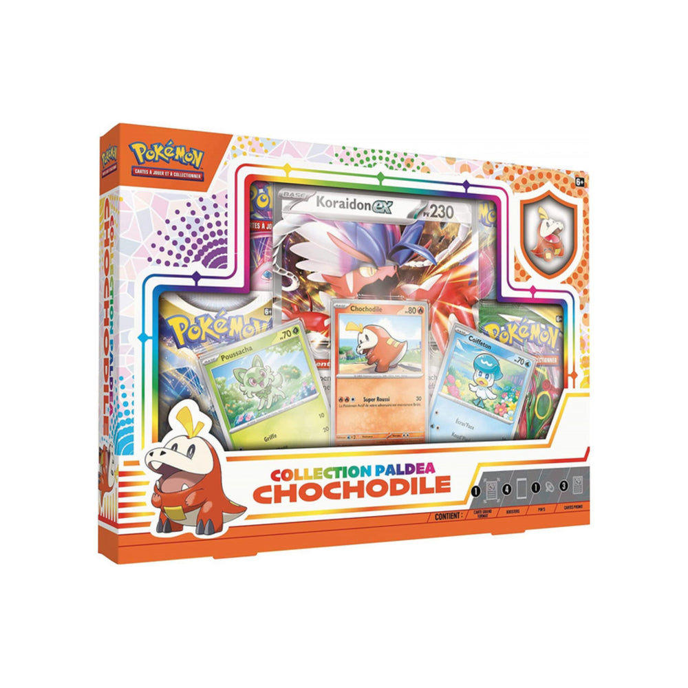 Coffret 4 boosters (Koraidon) - Chochodile collection Paldea