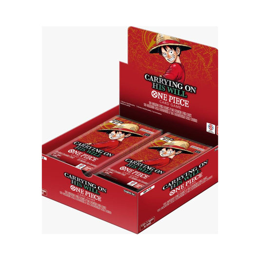 [PRECOMMANDE] One Piece CG - Boîte de 24 Boosters - OP13 Carrying on his will [EN]