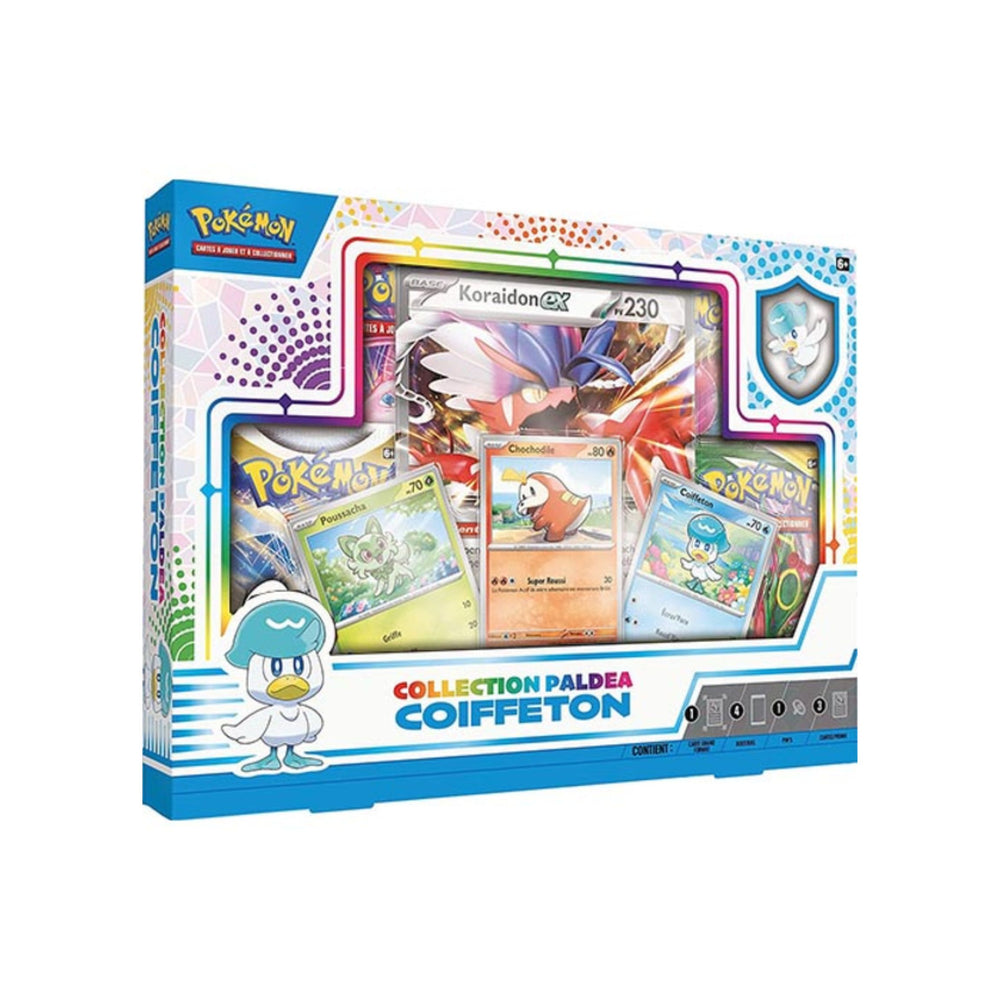 Coffret 4 boosters (Koraidon) - Coiffeton collection Paldea