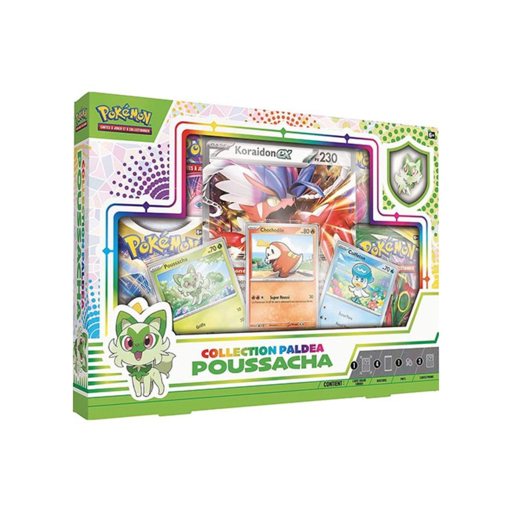 Coffret 4 boosters (Koraidon) - Poussacha collection Paldea