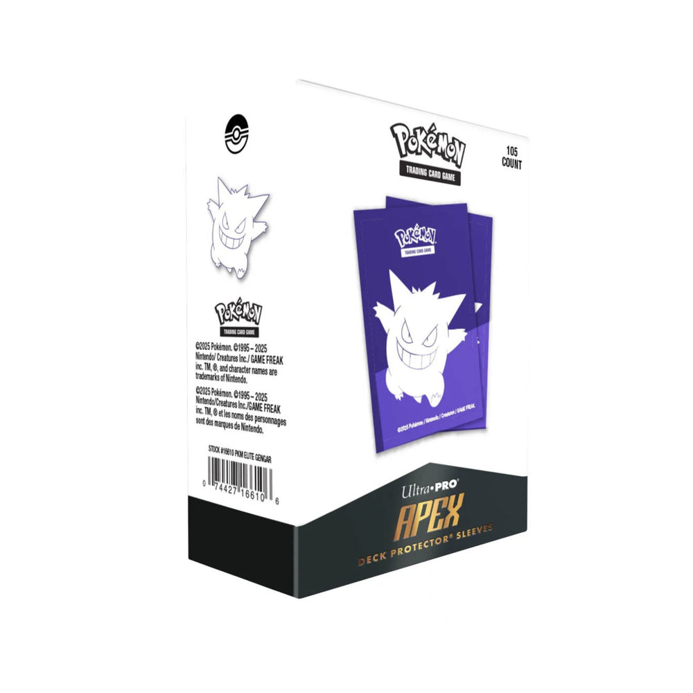 Ultra Pro - 105 protège-cartes standard APEX Pokémon - Elite Series: Ectoplasma
