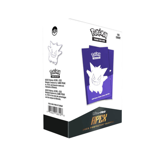 Ultra Pro - 105 protège-cartes standard APEX Pokémon - Elite Series: Ectoplasma-MASTERSET
