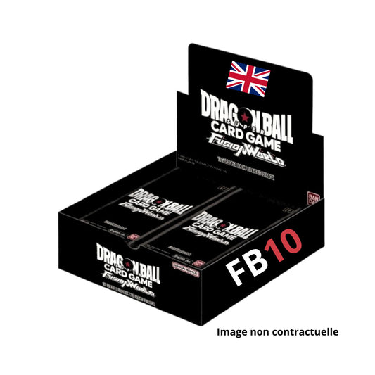 [PRECOMMANDE] Display 24 Boosters Dragon Ball Super CG Fusion World - FB10 [EN]-MASTERSET