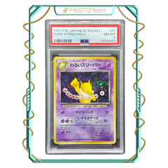 1997 P.M. JAPANESE ROCKET DARK HYPNO-HOLO [PSA 8]