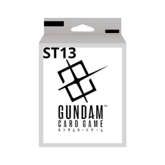 [PRECOMMANDE] Gundam CG - Starter Decks - ST13 Silent Barrage [EN]