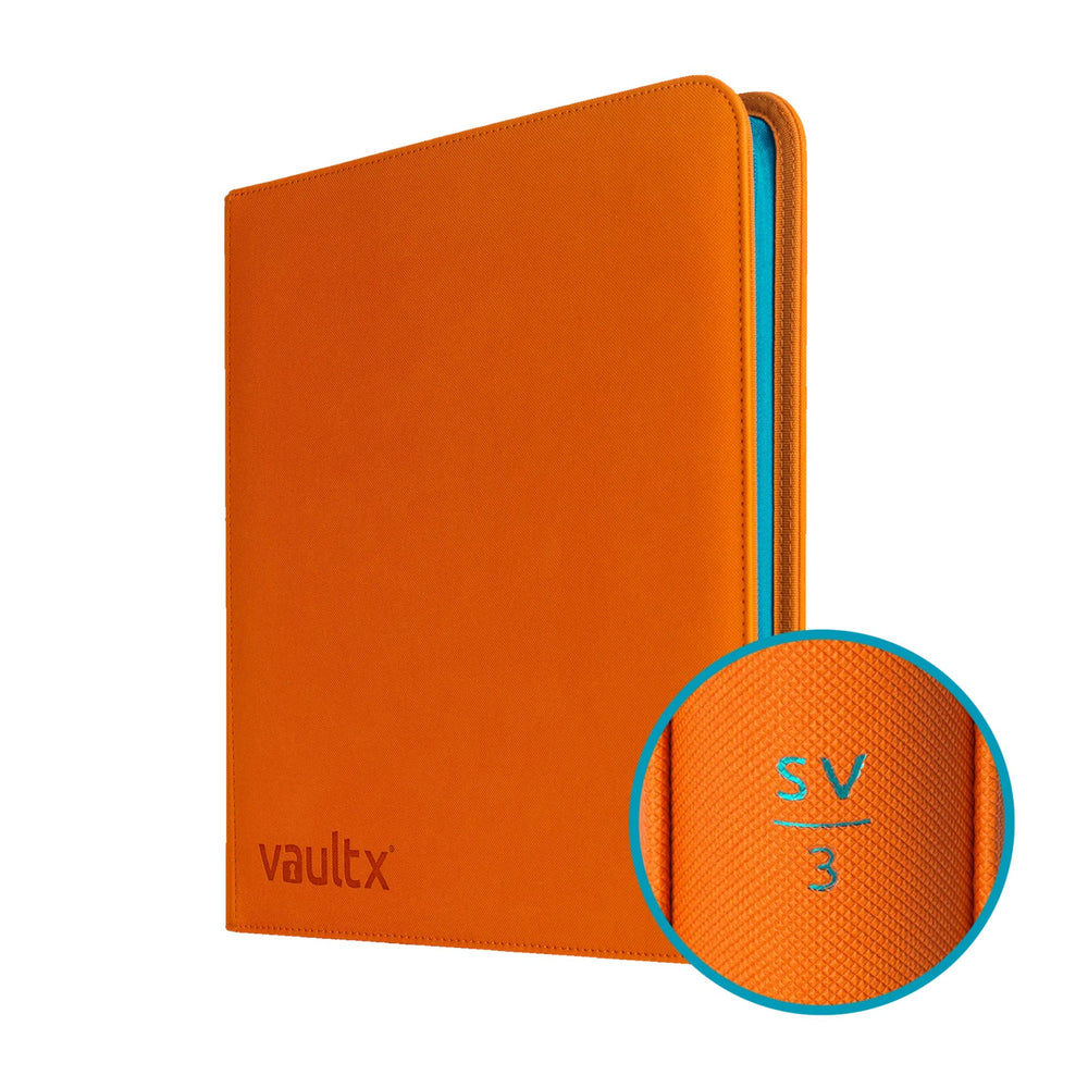 Vault X - Exo-Tech - 12 Pocket Zip Binder - EV03 "Flammes Obsidiennes"