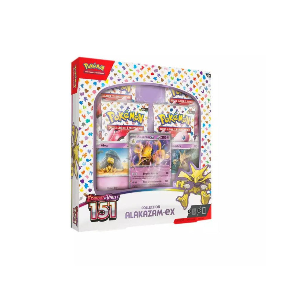 [LIMITE 3] Coffret 4 boosters - Alakazam-ex