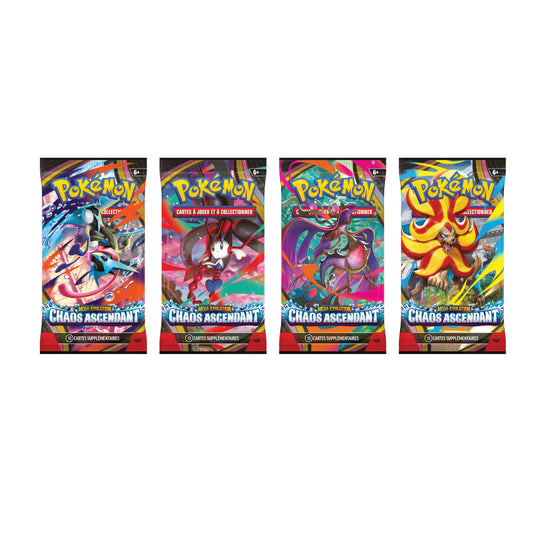 [LIMITE8] [PRECOMMANDE] Boosters sous blister - ME04 Chaos Ascendant [FR]-MASTERSET