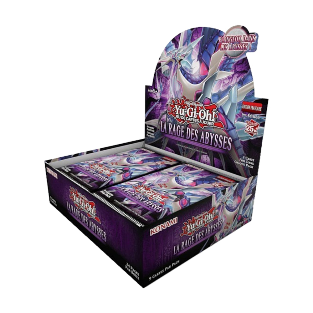 YGO - Boîte de 24 Boosters - La Rage des Abysses