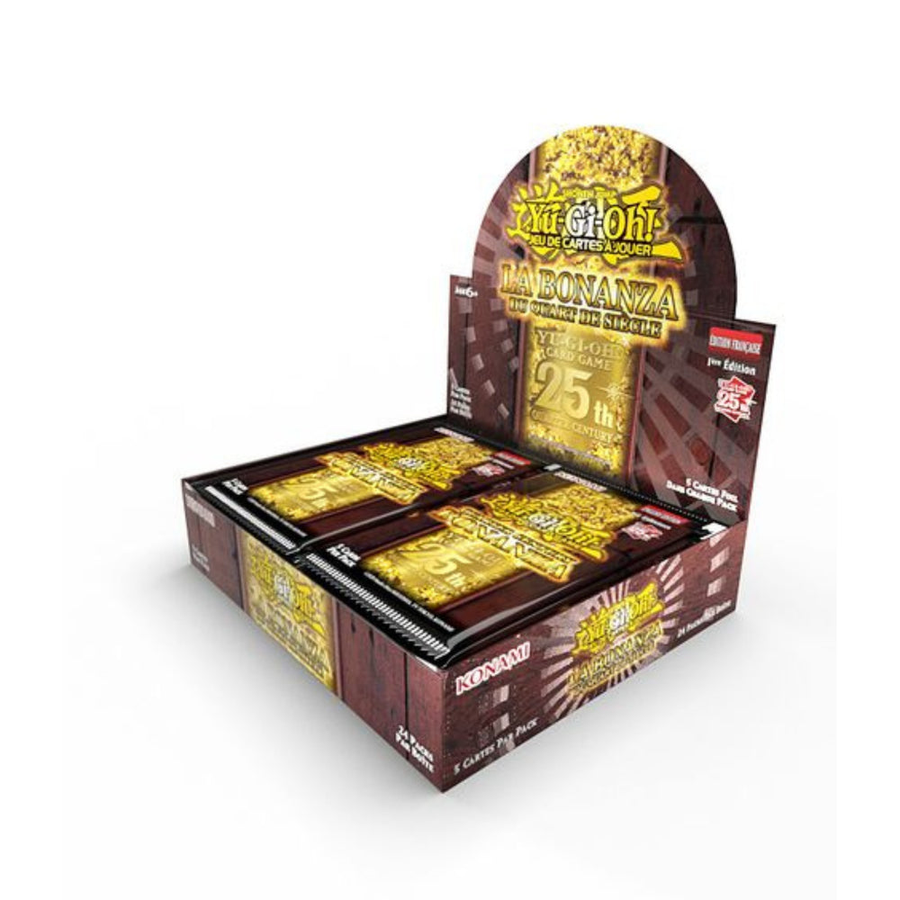 YGO - Boîte de 24 Boosters - Bonanza du Quart de Siècle