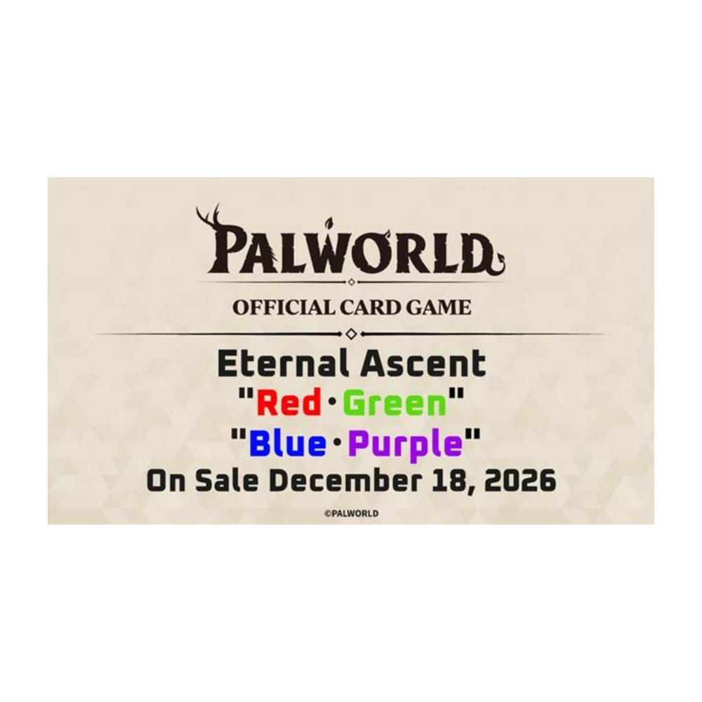 [PRECOMMANDE] Palworld - Trial Deck - Eternal Ascendant - Blue-Purple [EN]