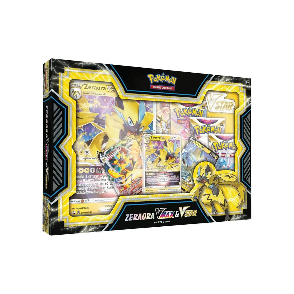 Coffret 4 boosters - Zeraora Vmax & Vstar