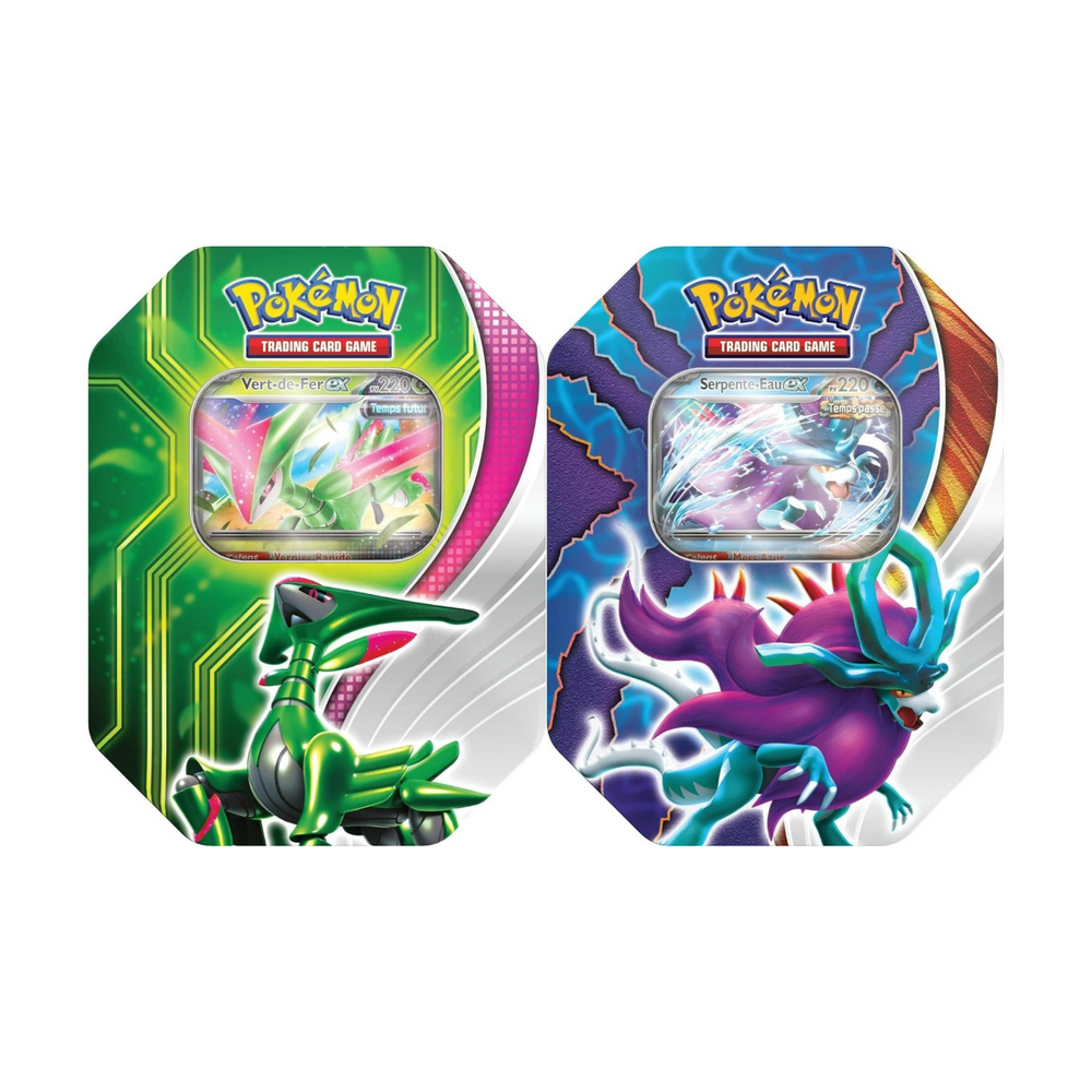 Lot 2 Pokebox  Q2 2024 - SERPENTE-EAU-ex et VERT-DE-FER-ex