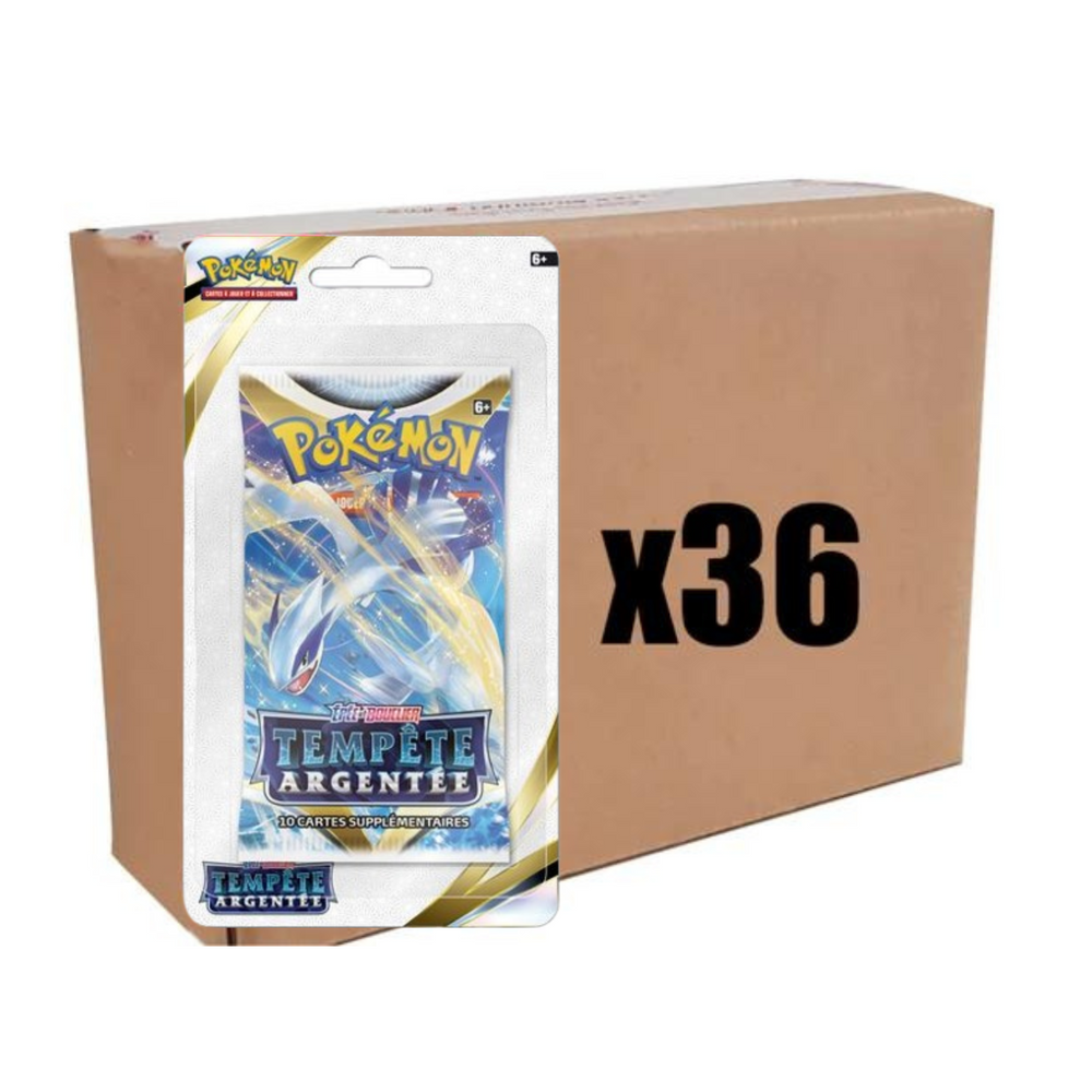 Case scellée de 36 boosters sous blister -  EB12 - Tempête Argentée