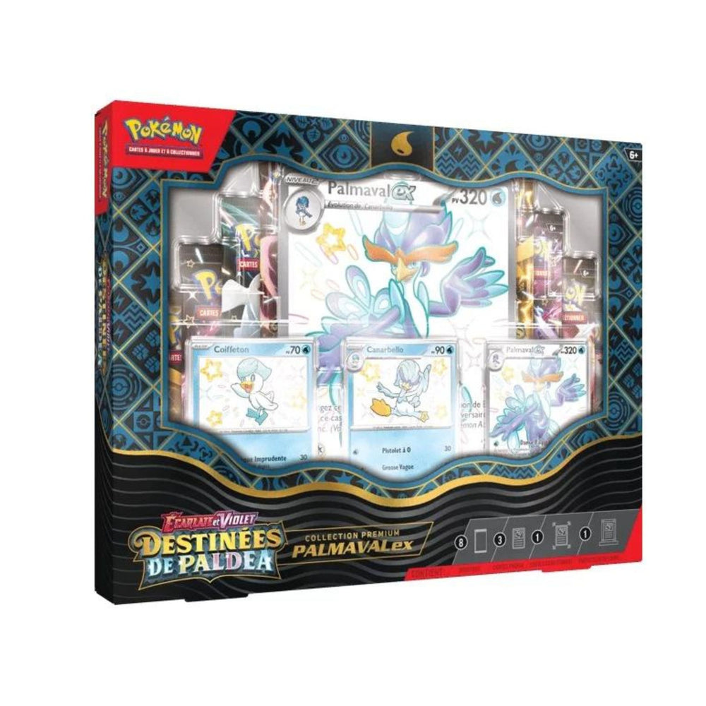 Coffret Premium Palmaval EX Shiny - EV4.5 Destinées de Paldea