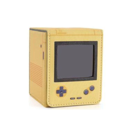 Venssu Deck Box - box with window - Retro Gaming Console - Jaune-MASTERSET