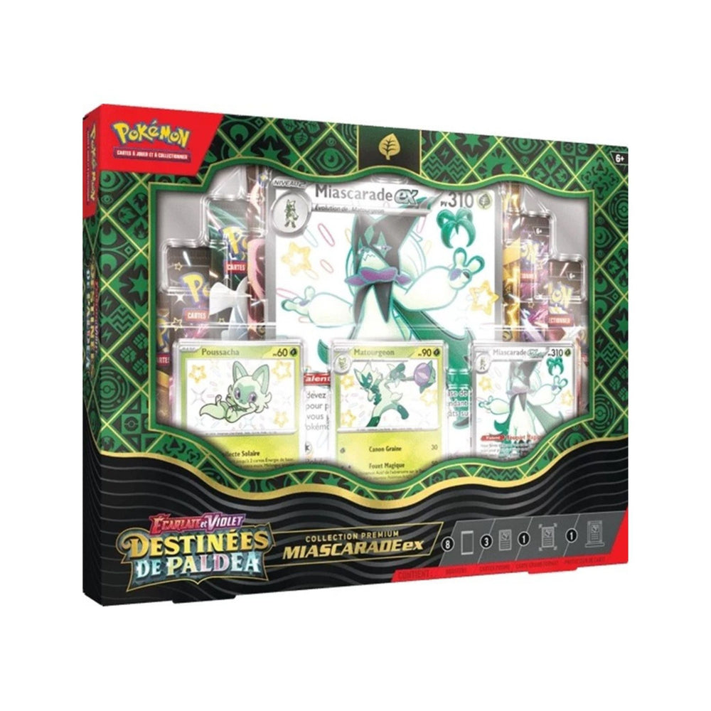 Coffret Premium Miascarade EX Shiny  - EV4.5 Destinées de Paldea