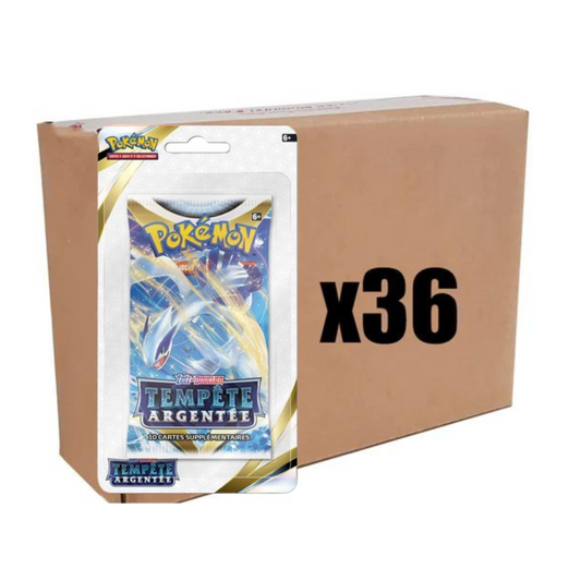 Case scellée de 36 boosters sous blister -  EB12 - Tempête Argentée-MASTERSET