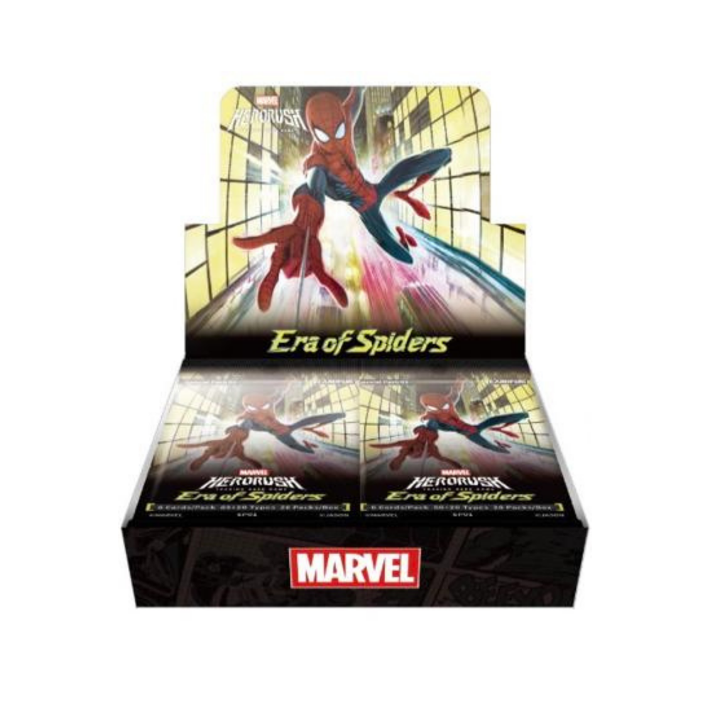 [PRECOMMANDE] Marvel Hero Rush [EN] - Boîte de 20 Boosters - SP01 Era of Spiders