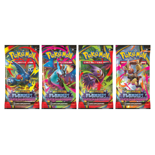 [LIMITE 4] [PRECOMMANDE] Boosters sous blister - ME02 Flammes Fantasmagoriques-MASTERSET