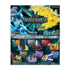 Re-Ment - Lot de 6 boîtes mystères - Pokémon DesQ Battle On Desk