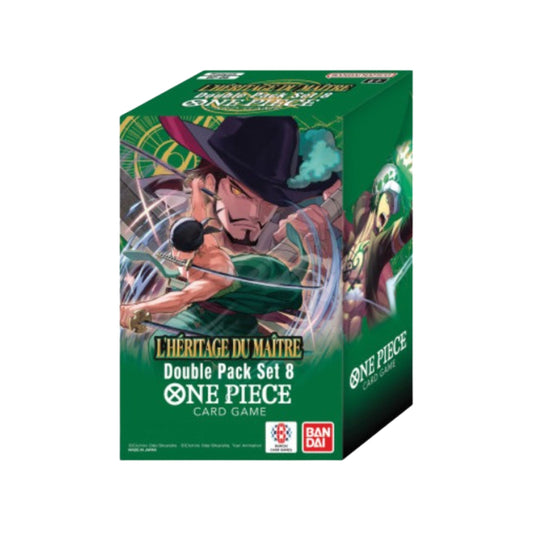 [PRECOMMANDE]  One Piece CG - Double Pack Set - DP08 L'héritage du Maître [FR]