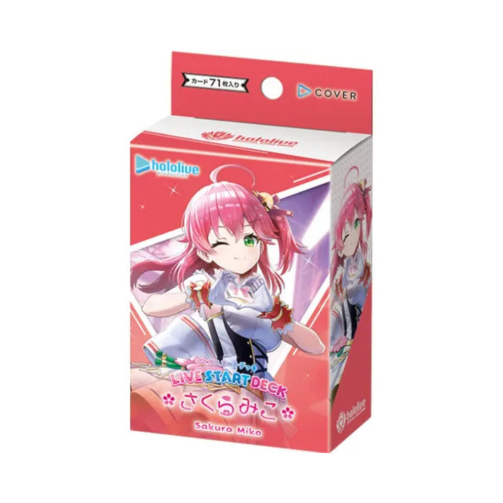[PRECOMMANDE] hololive Official Card Game - Live Start Deck - hSD16e Sakura Miko [EN]