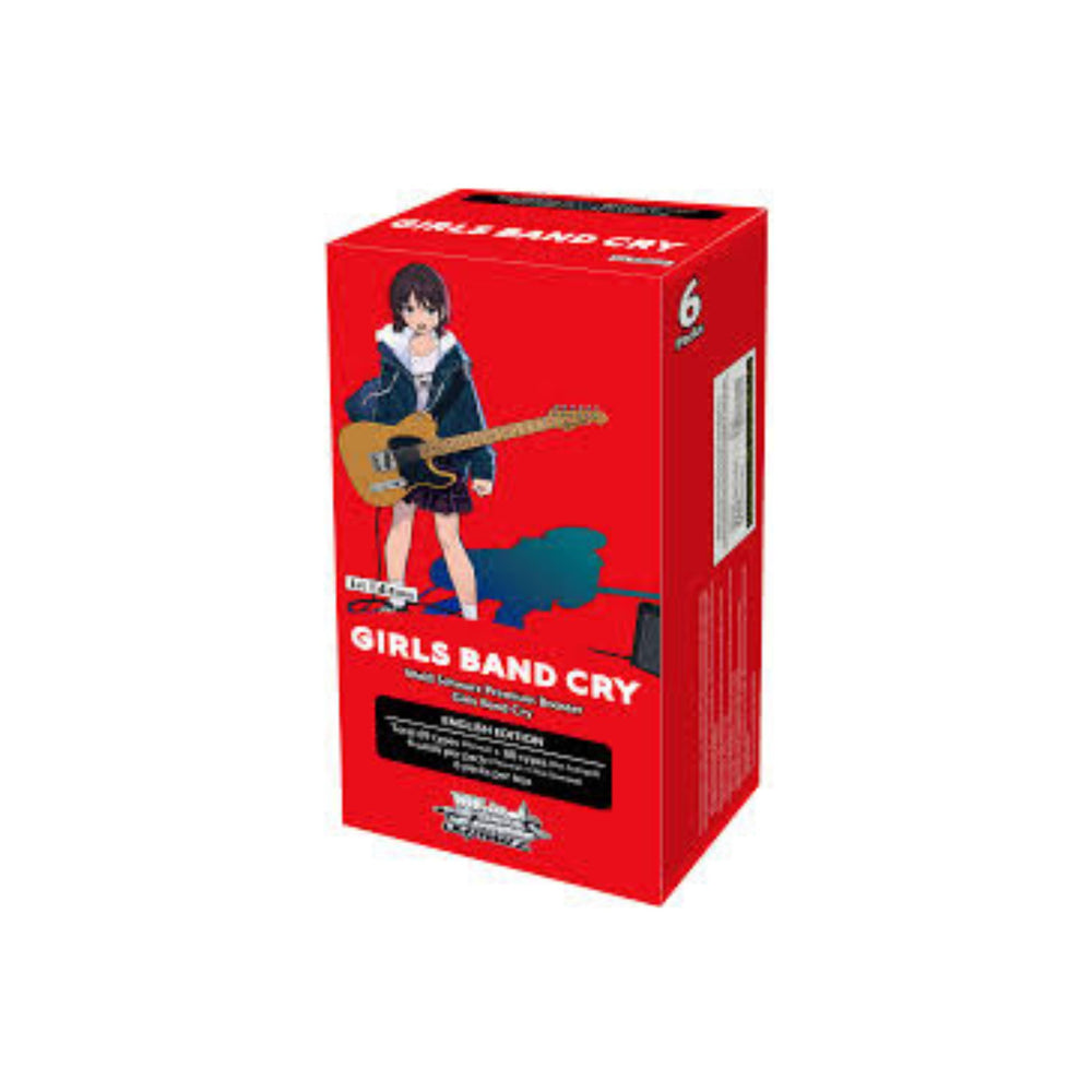 Weiss Schwarz - Boîte de 6 Premium Boosters - Girls Band Cry [EN]