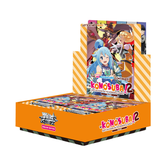 [PRECOMMANDE] Weiss Schwarz - Boîte de 12 Boosters - KONOSUBA 2 God’s blessing on this wonderful world! Re:Edit [EN]-MASTERSET