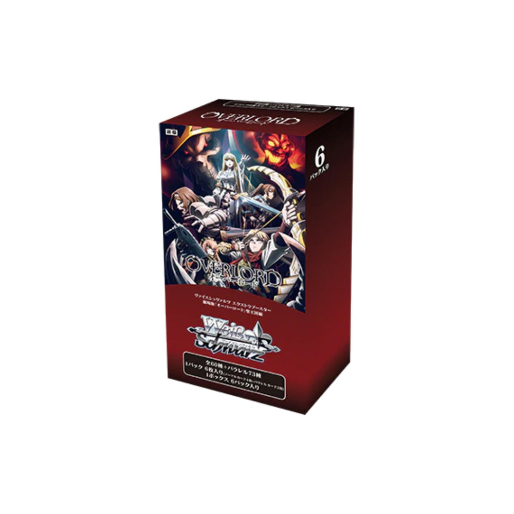 Weiss Schwarz - Boîte de 6 Premium Boosters - OVERLORD The Movie : The Sacred Kingdom [JAP]