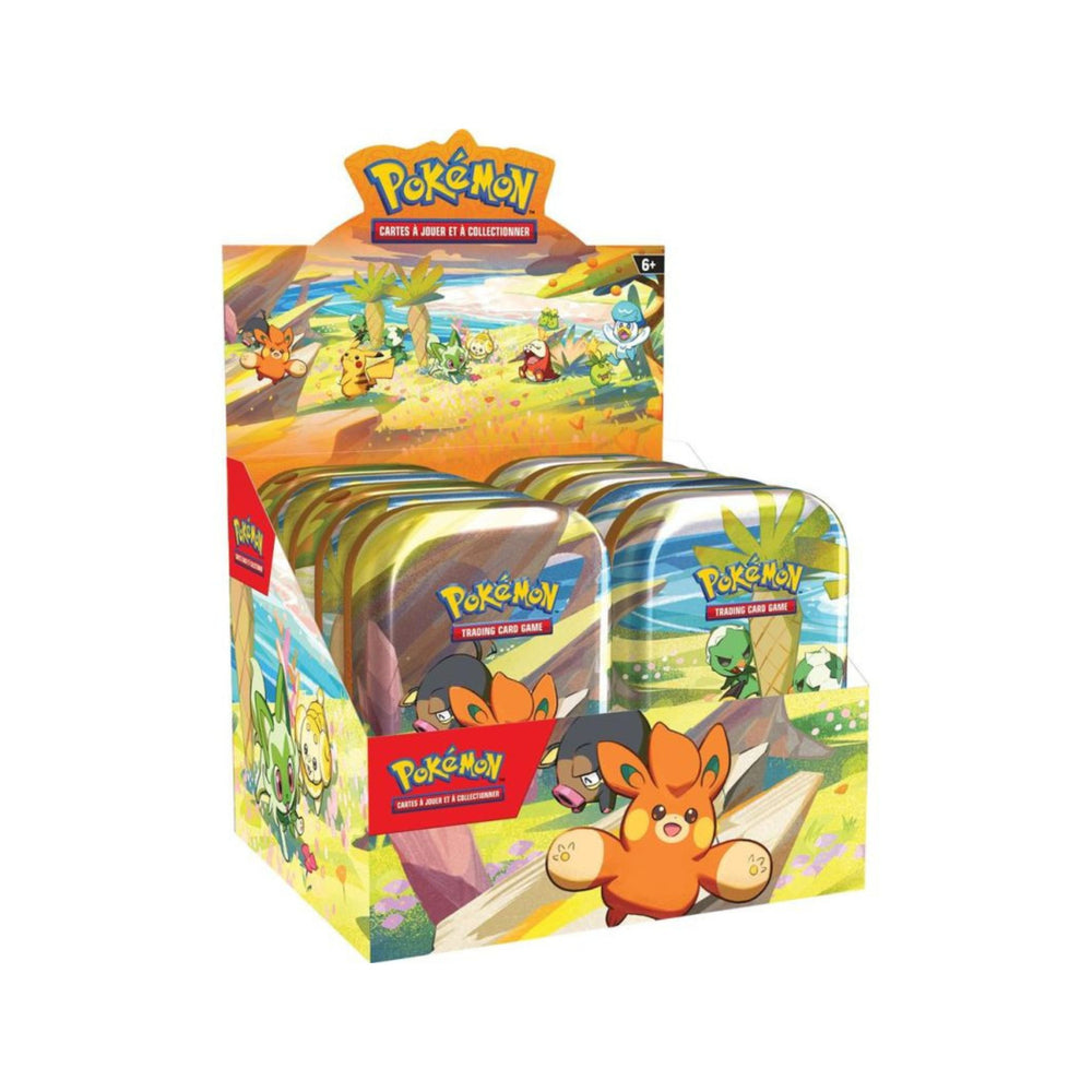 Display sous blister de 10 Mini Tin : Les amis de Paldéa