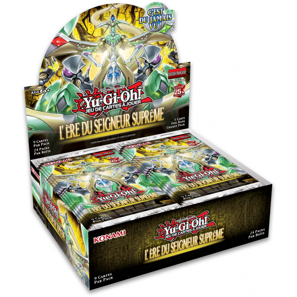 Display Yu-Gi-Oh! 24 Boosters L'Ère du Seigneur Suprême