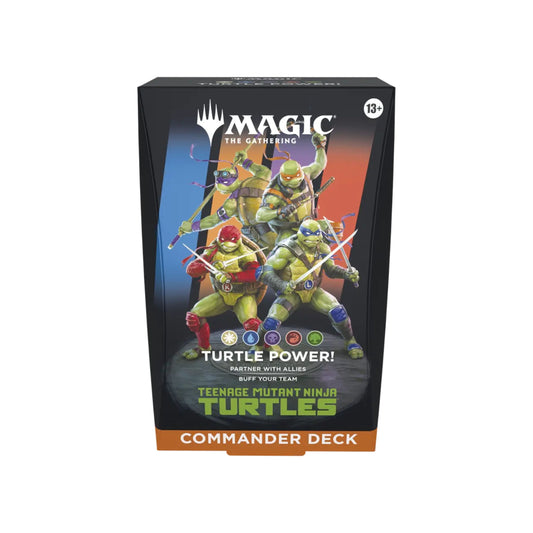 [PRECOMMANDE] MTG - Decks Commander - Teenage Mutant Ninja Turtles-MASTERSET
