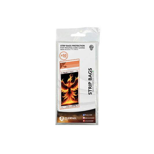 Phoenix Shield – 50 Stripe Bag Protection Sleeve Booster-MASTERSET