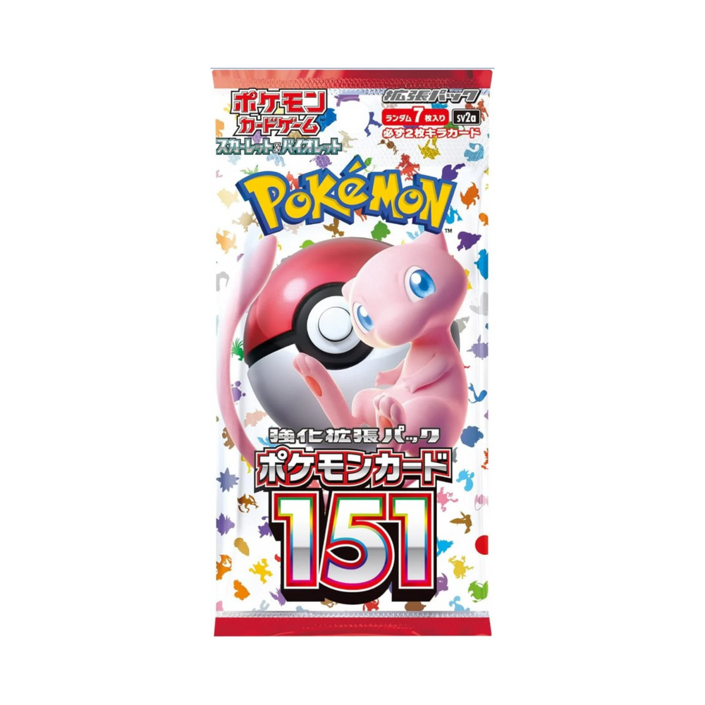 Pokémon [Japonais] - Booster en loose sv2a - Pokemon 151