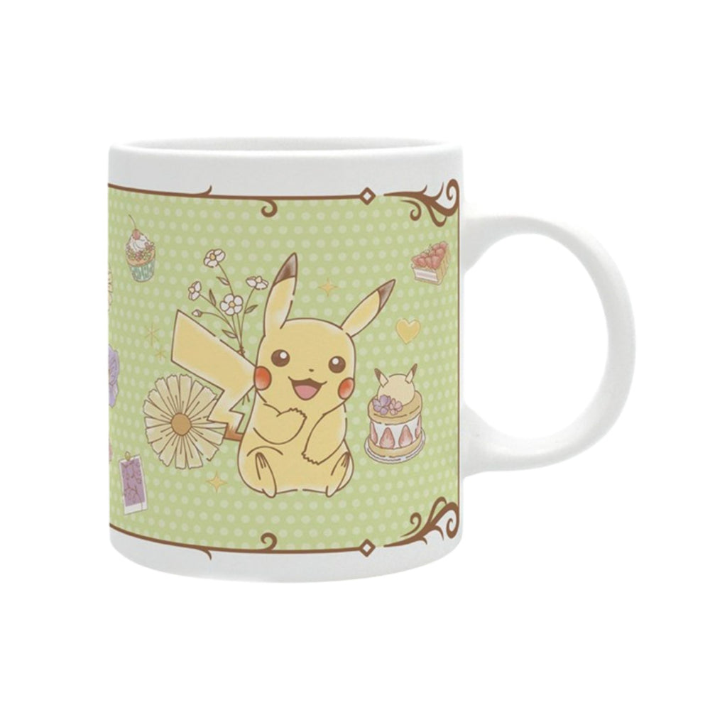 Pokémon - Ultra Pro - MUG - Mug Pokémon – Pikachu & Évoli "Pokémon Café" (320 ml)