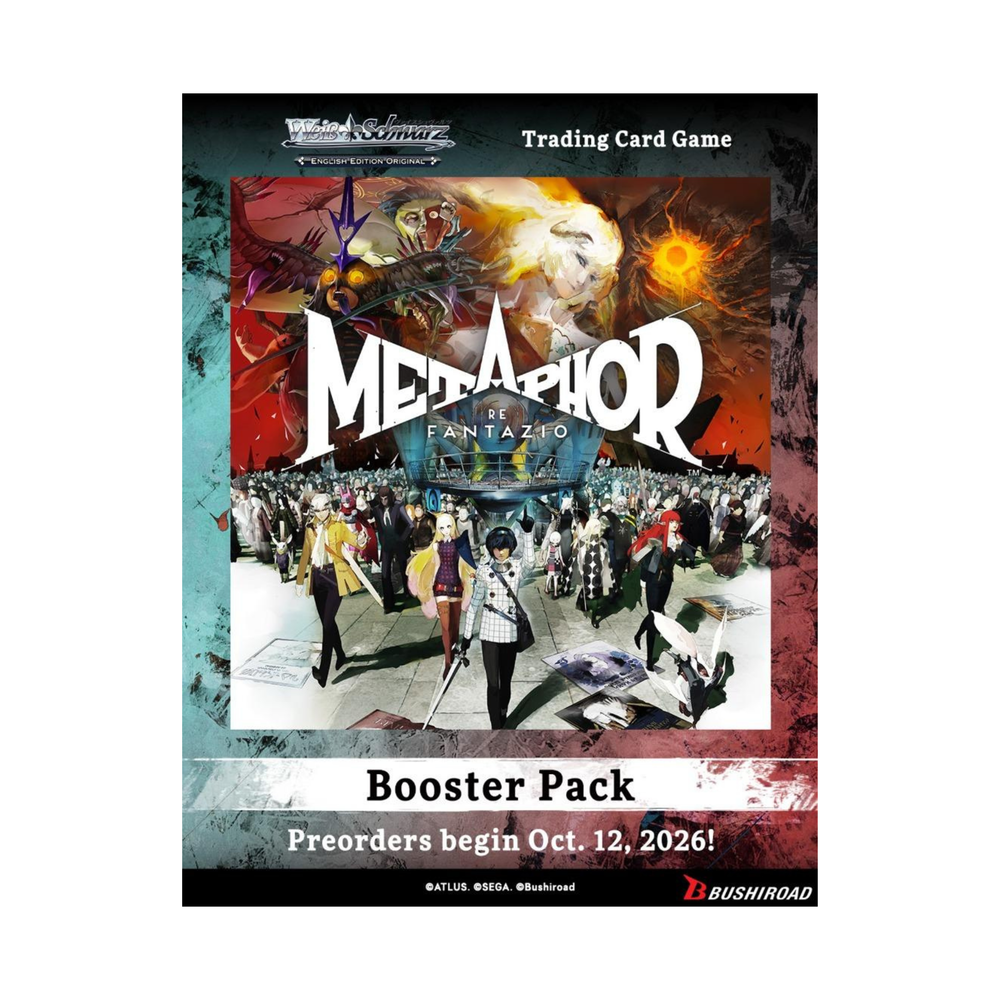 [PRECOMMANDE] Weiss Schwarz [EN] - Boîte de 10 Boosters - Metaphor: ReFantazio