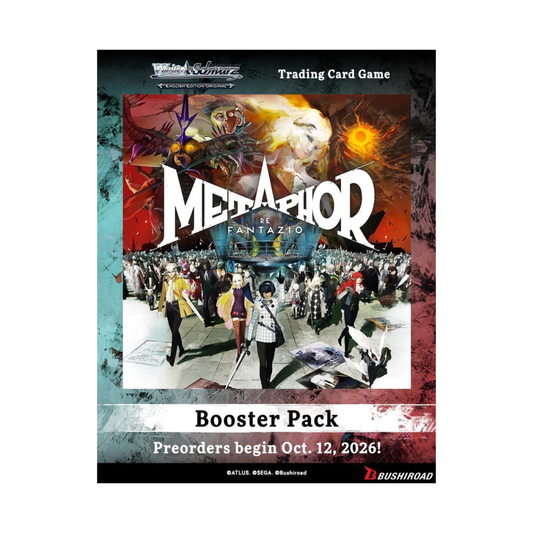 [PRECOMMANDE] Weiss Schwarz [EN] - Boîte de 10 Boosters - Metaphor: ReFantazio-MASTERSET