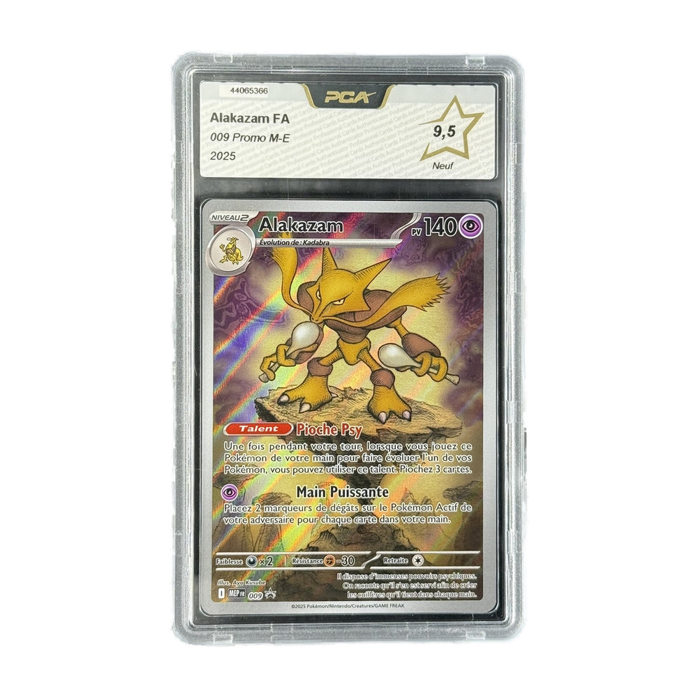 Alakazam FA Promo M-E 009 PCA 9.5
