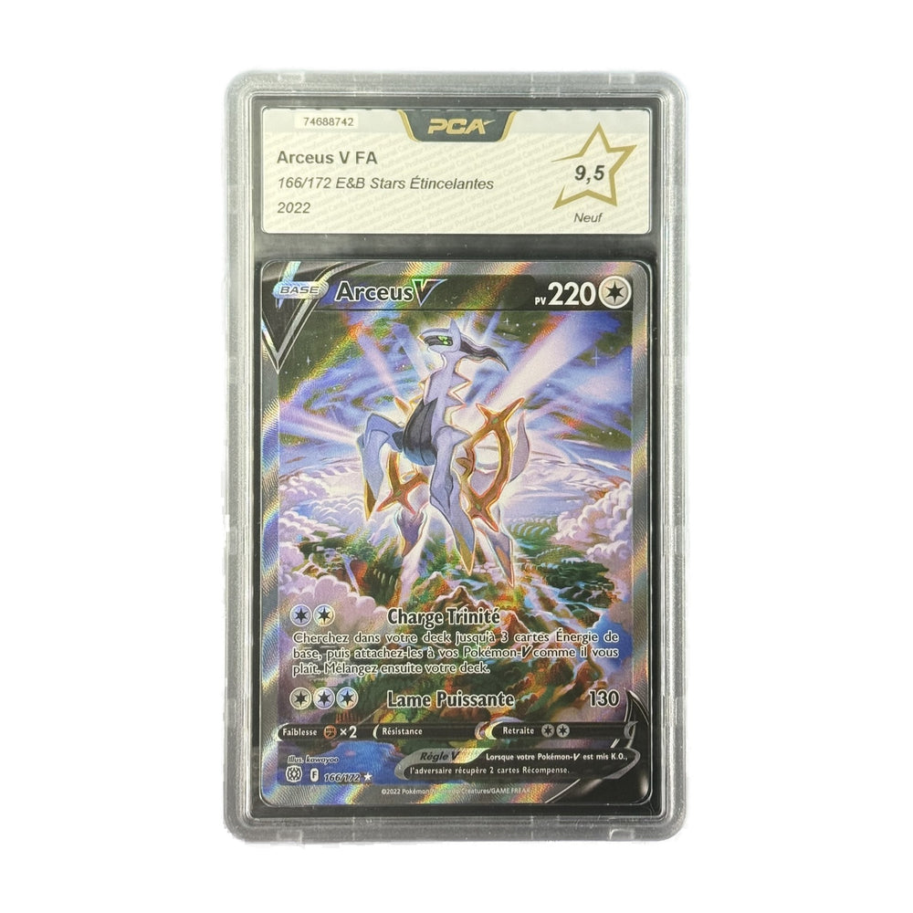 Arceus V FA Stars Étincelantes 166/172 PCA 9.5